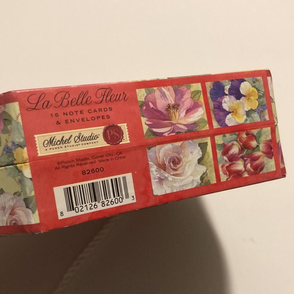 La Belle Fleur 16 Notecard Set w/ Envelopes - Picture 3 of 9